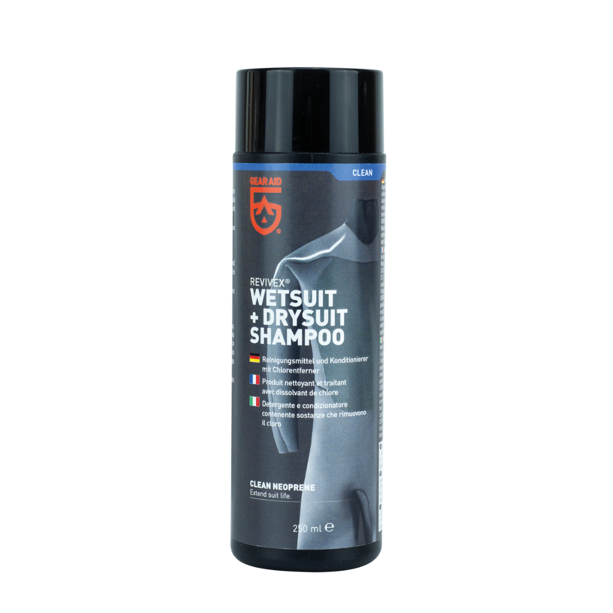 Champô para fatos de surf e mergulho – Limpeza e Proteção